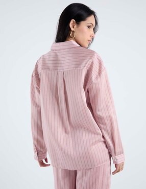 Blusa camisera Kur.Kuma manga larga para mujer