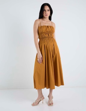 Vestido crop casual Kur.Kuma para mujer