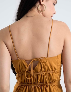 Vestido crop casual Kur.Kuma para mujer