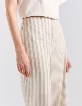 Pantalón coulotte Kur.Kuma straight para mujer