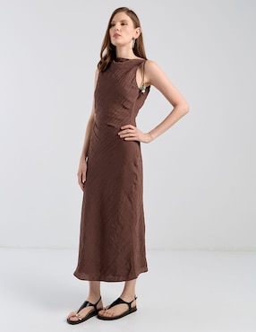 Vestido crop casual Kur.Kuma para mujer