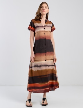 Vestido crop casual Kur.Kuma para mujer