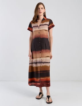Vestido crop casual Kur.Kuma para mujer