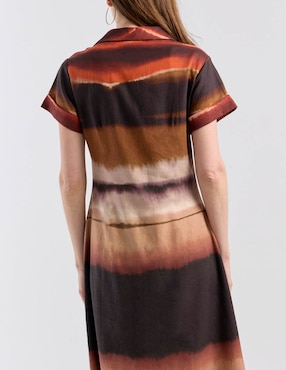 Vestido crop casual Kur.Kuma para mujer