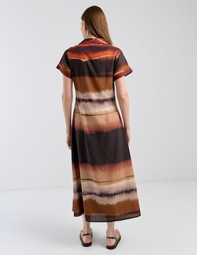 Vestido crop casual Kur.Kuma para mujer