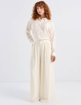 Pantalón relaxed Kur.Kuma amplio para mujer