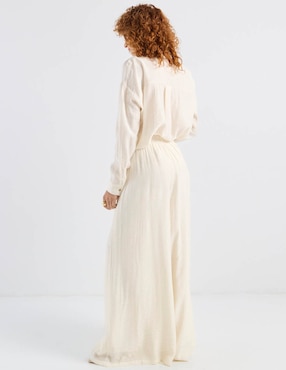 Pantalón relaxed Kur.Kuma amplio para mujer
