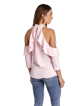 Blusa Beatriz Meade manga 3/4 para mujer
