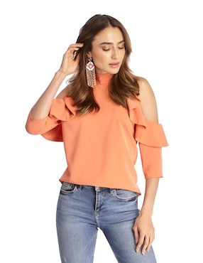 Blusa Beatriz Meade manga 3/4 para mujer