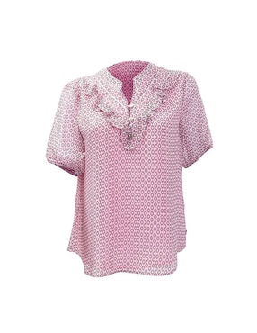 Blusa Nautica manga corta para mujer