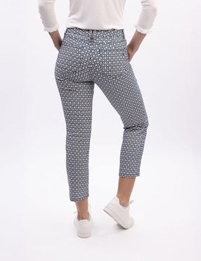 Pantalón capri Nautica slim para mujer