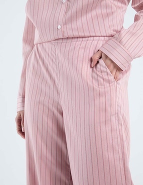 Pantalón pijamero Kur.Kuma regular para mujer