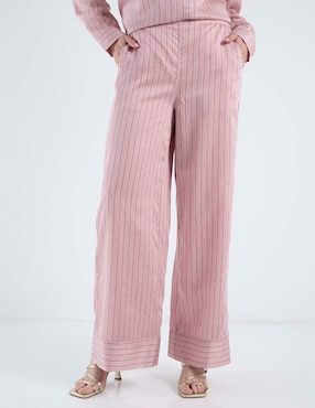 Pantalón pijamero Kur.Kuma regular para mujer