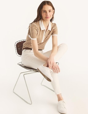 Playera tipo polo Nautica para mujer