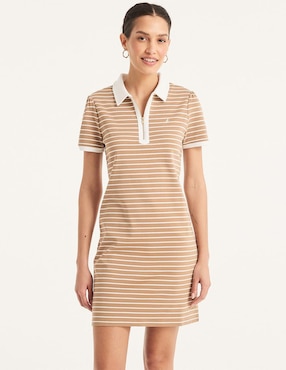 Vestido corto casual Nautica Fall para mujer