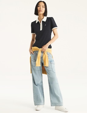 Playera tipo polo Nautica para mujer