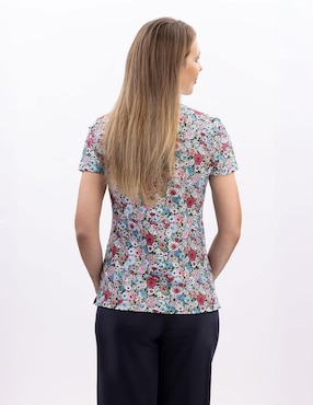 Playera tipo polo Nautica para mujer