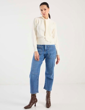 Blusa BCBG manga larga para mujer