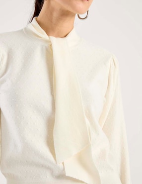 Blusa BCBG manga larga para mujer