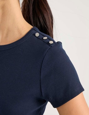 Blusa Bcbg manga corta para mujer