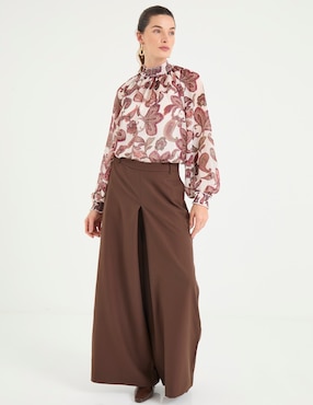 Blusa BCBG manga larga para mujer