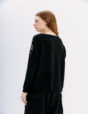Suéter Rapsodia cuello redondo para mujer