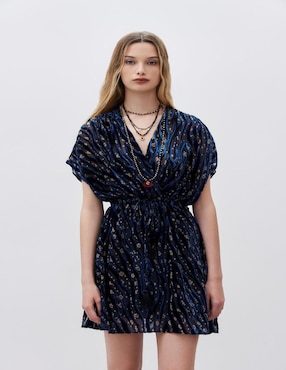 Vestido corto casual Rapsodia para mujer