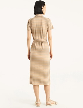 Vestido midi casual Nautica Fall para mujer