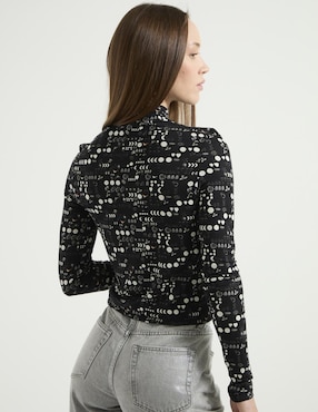 Blusa Soda manga larga para mujer