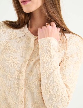 Blusa camisera Scotch & Soda manga larga para mujer