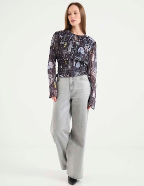 Blusa Scotch & Soda manga larga para mujer