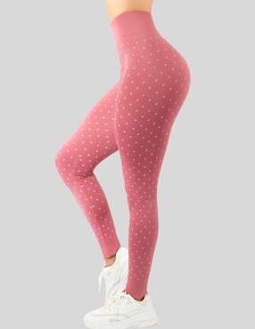 Set legging Malabis cintura alta con elástico para mujer