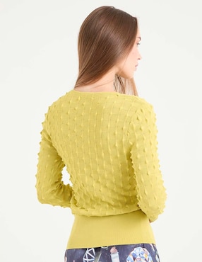 Suéter Scotch & Soda cuello redondo para mujer