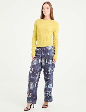 Suéter Scotch & Soda cuello redondo para mujer