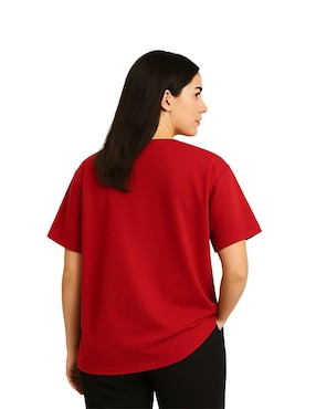 Playera manga corta Disney Intensamente cuello redondo para mujer