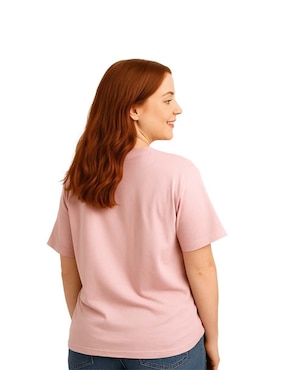 Playera manga corta Disney Intensamente cuello redondo para mujer