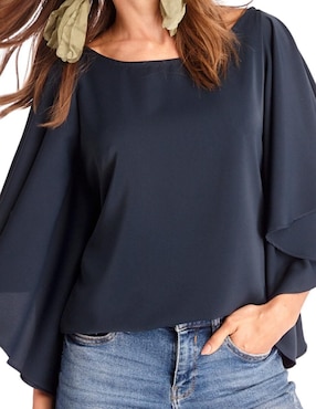 Blusa Beatriz Meade manga 3/4 para mujer
