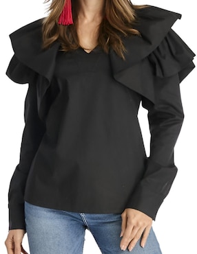 Blusa Beatriz Meade manga larga para mujer