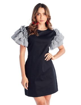 Vestido corto casual beatriz meade para mujer