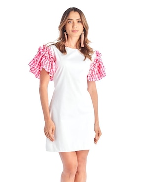 Vestido corto casual beatriz meade para mujer