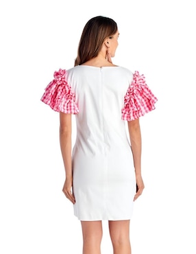 Vestido corto casual beatriz meade para mujer