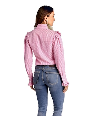 Blusa Beatriz Meade manga larga para mujer