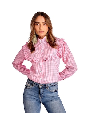 Blusa Beatriz Meade manga larga para mujer