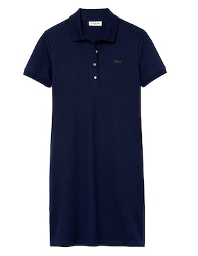 Vestido a la rodilla casual Lacoste para mujer