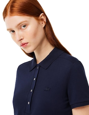 Vestido a la rodilla casual Lacoste para mujer