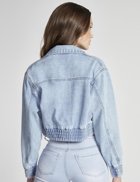 Chamarra bomber Seven jeans de mezclilla para mujer
