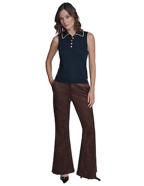Blusa BCBG sin manga para mujer