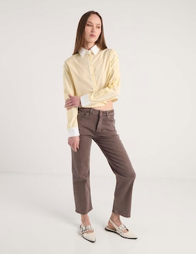 Jeans straight Scotch & Soda para mujer