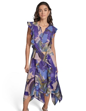 Vestido midi BCBG para mujer