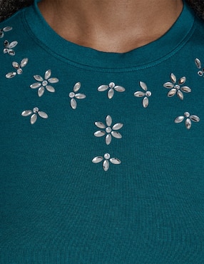 Blusa BCBG manga corta para mujer